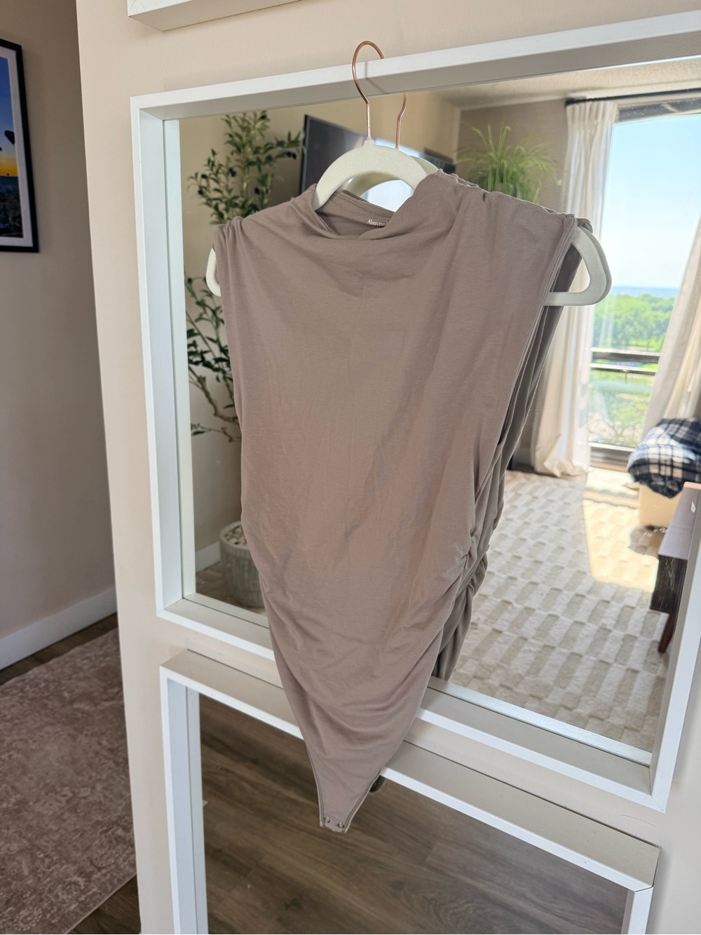 Sleeveless Ruched Bodysuit